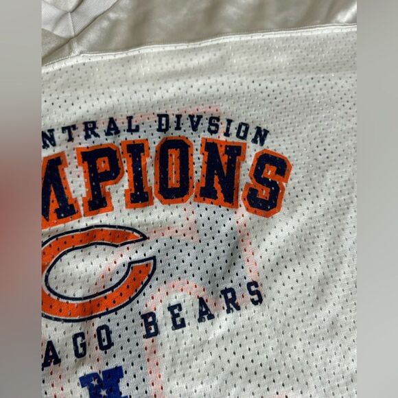 VTG 90s Chicago Bears Brian Urlacher Logo Athletic Mesh Football Jersey Large - Picture 9 of 15